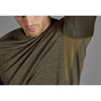 Термокофта SEELAND Active L/S T-shirt цвет Pine green превью 5