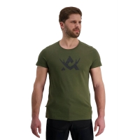 Футболка ALASKA MS Cotton T-Shirt цвет Hunter Green превью 1