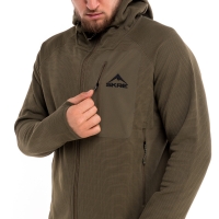 Толстовка SKRE Grid Lite Jacket цвет Olive Green превью 8