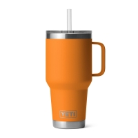 Термокружка YETI Rambler Straw Mug 994 цвет King Crab Orange