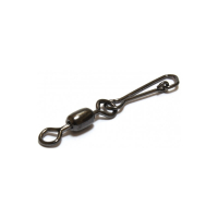 Вертлюг с карабином OWNER 52567 Hooked Snap Swivel № 18 (9 шт.)