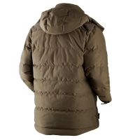 Куртка HARKILA Expedition Down Jacket цвет Hunting Green / Shadow Brown превью 2