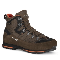 Ботинки треккинговые AKU Trekker L.3 Wide GTX цвет Brown / Orange превью 1