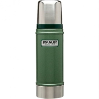 Термос STANLEY Classic Vacuum Bottle 0,75 л цвет тёмно-зелёный превью 1
