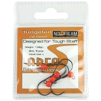 Джиг-Головка NORSTREAM Trout Jig Head 0,84 г цв. fluro red (5 шт.) превью 2