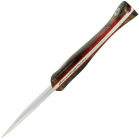 Нож охотничий BEAVER KNIFE Pointer 10200 сталь м390 рукоять композит Серый перламутр превью 5