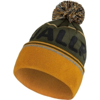 Шапка FJALLRAVEN Pom Hat цвет Deep Forest-Acorn