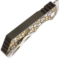 Нож складной автоматический PRO-TECH Strider Custom рукоять титан цв. Черный превью 5