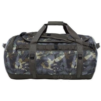 Сумка дорожная THE NORTH FACE Base Camp Duffel S 50 л цвет English Green Tropical/ New Taupe Green превью 1