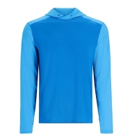 Термокофта SIMMS SolarFlex Hoody New цвет Bright Blue / Seaport