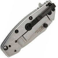 Нож складной KERSHAW Cryo Hinderer SS Сталь 8Cr13MOV рукоять Сталь цв. Grey превью 4