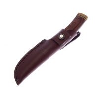 Нож BUCK Vanguard с фикс. клинком и крюком сталь 420HC рукоять дерево орех превью 3