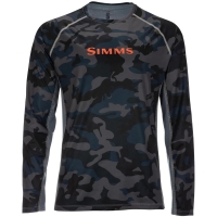 Термокофта SIMMS SolarVent Crew цвет Woodland Camo Storm