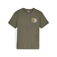 Футболка SIMMS Locals Bass Shop T-Shirt цвет Loden