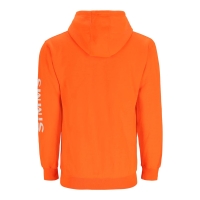 Толстовка SIMMS Bass Outline Hoody цвет neon orange превью 2