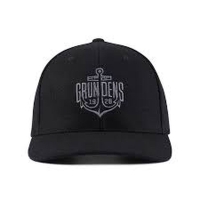 Кепка GRUNDENS Logo Anchor Wool Trucker цвет Black