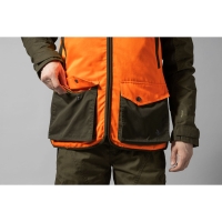 Жилет сигнальный SEELAND Travo Waistcoat цвет Hi-vis orange превью 2