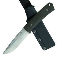 Нож OWL KNIFE Barn сталь CPM S90V рукоять Микарта черная превью 1