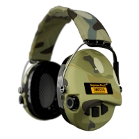 Наушники противошумные SORDIN Supreme Pro-X Led цв. Camo / Camo textile