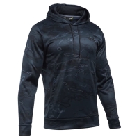 Худи UNDER ARMOUR Icon Camo Hoodie Up Top цвет Schwarz Tonal Reaper / Graphit