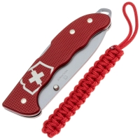 Нож складной полуавтоматический VICTORINOX Evoke Alox 0.9411.D20 Нержавеющая сталь рукоять Алюминий цв. Красный превью 2