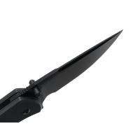 Нож складной полуавтоматический BOKER Blackjay сталь 440A рукоять Стеклотекстолит G10 цв. Черный превью 4