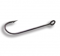 Крючок одинарный CRAZY FISH Round Bent Joint Hook № 1 (200 шт.)
