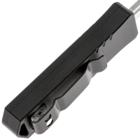 Нож складной автоматический BOKER Micro USB OTF сталь D2 рукоять Анодированный алюминий цв. Черный превью 4