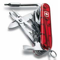 Нож VICTORINOX CyberTool L 91мм 39 функций цв. красный полупрозрачный