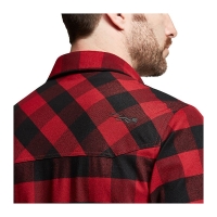 Рубашка SITKA Riser Work Shirt цвет Brick / Black Buffalo превью 2