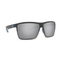 Очки COSTA DEL MAR Rincon 580 GLS р. XL цв. Matte Smoke Crystal цв. ст. Gray Silver Mirror