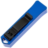 Нож складной автоматический BOKER Micro USB OTF Blau сталь D2 рукоять Анодированный алюминий цв. Синий превью 2