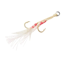 Крючок одинарный ASARI Double Assist Hook Flash Fly M код цв. 01