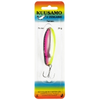 Блесна колеблющаяся KUUSAMO Taimen 75/25 код цв. BL/Li/Ye-S превью 2