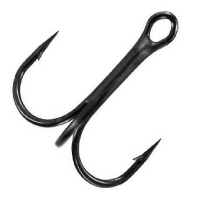 Крючок тройной TSURIBITO Treble Hook BN № 1/0 (10 шт.)