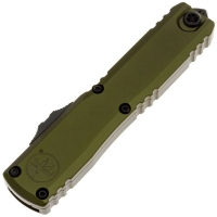 Нож складной автоматический MICROTECH Ultratech S/E Gen IV сталь M390MK рукоять Алюминий 6061-T6 цв. Зеленый превью 2