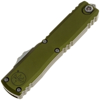 Нож складной автоматический MICROTECH Ultratech T/E Gen IV сталь M390MK рукоять Алюминий 6061-T6 цв. Зеленый превью 2