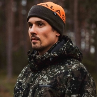 Шапка ALASKA Reversible Beanie цвет Brown / Orange превью 2