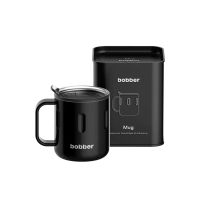 Термокружка BOBBER Mug 0,3 л (тепло 2 ч / холод 4 ч) цв. Black Coffee Т (черный матовый) превью 2