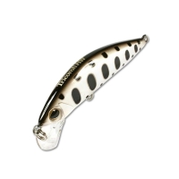 Воблер JACKALL TIMON Tricoroll 47HW цв. white & black yamame превью 2