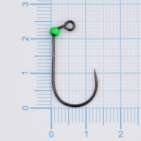 Джиг-Головка NORSTREAM Trout Jig Head 0,33 г цв. fluro green (5 шт.) превью 3