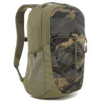 Рюкзак туристический THE NORTH FACE Jester цвет burnt olive green woods camo print / bog