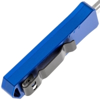 Нож складной автоматический BOKER Micro USB OTF Blau сталь D2 рукоять Анодированный алюминий цв. Синий превью 4