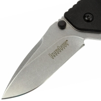 Нож складной KERSHAW Cryo Hinderer SS Сталь 8Cr13MOV рукоять Сталь цв. Grey превью 3