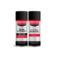 Набор по уходу за оружием BIRCHWOOD CASEY Gun Scrubber Spray + Synthetic Gun Oil по 36 мл