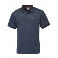 Поло SAVAGE GEAR Simply Savage 3-Stripes Polo цвет синий