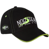Бейсболка NORSTREAM с логотипом цв. черно-зеленый