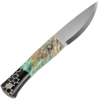 Нож охотничий BEAVER KNIFE Bird&Trout 10199 сталь PGK рукоять Композит с кленом превью 6