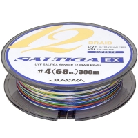 Плетенка DAIWA UVF Saltiga Sensor 12 Braid EX+Si многоцветный 300м #4 превью 2