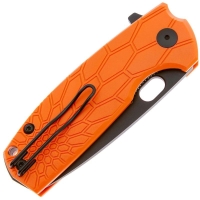 Нож складной полуавтоматический FOX KNIVES Core Vox сталь N690Co рукоять Термопластик FRN цв. Оранжевый превью 4